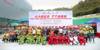 寶鷹建設(shè)集團(tuán)2023年“安全生產(chǎn)月”安全事故預(yù)防及應(yīng)急救援綜合演練舉行